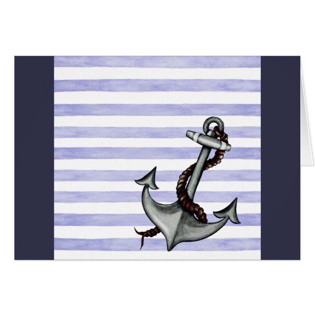 Nautical Ship's Anchor (Front Horizontal)