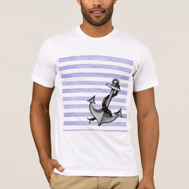 Nautical Ship's Anchor T-Shirt (Front)