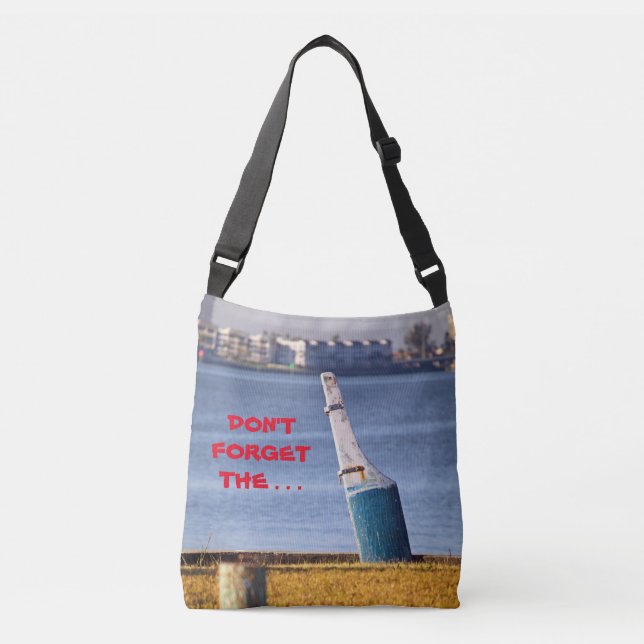 Nautical Shoulder Tote (Front)