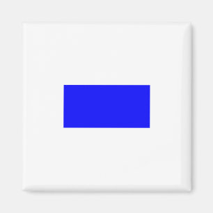 Nautical Signal Flag - Letter S Magnet