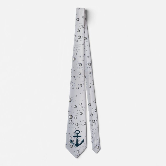 Nautical Sinking Anchor Tie (Front)