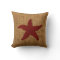Nautical Starfish in Rustic Red and reverse