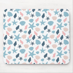 Nautical Starfish Mouse Pad