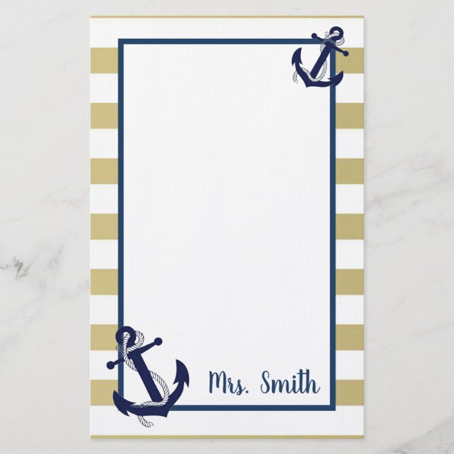 Nautical Stationery (Front)