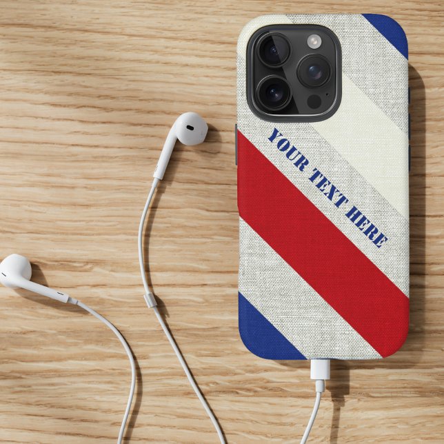 Nautical Stripe iPhone Case (Creator Uploaded)