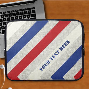 Nautical Stripe Laptop Sleeve