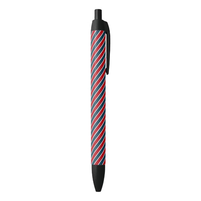 Nautical stripes black ink pen (Bottom (Vertical))