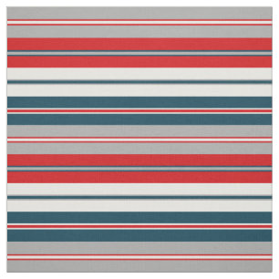 Nautical stripes fabric