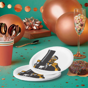 Nautical Submarine Captain Using Periscope  Paper Plate