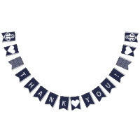 Nautical Thank You Bunting Prop for Pictures