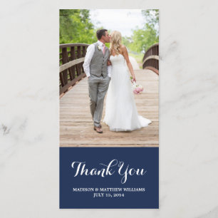 Nautical Thank You Photo Card
