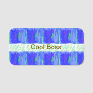 Nautical Theme  Name Tag