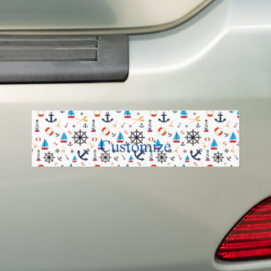 Nautical Theme Thunder_Cove Bumper Sticker