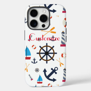 Nautical Theme Thunder_Cove iPhone 16 Pro Case