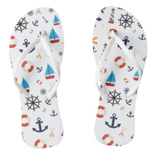 Nautical Theme Thunder_Cove  Jandals