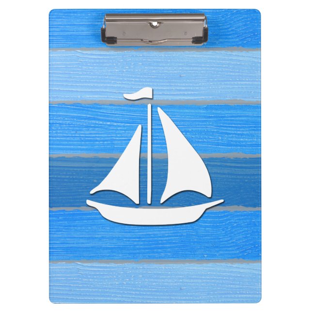 Nautical themed design clipboard (Front)