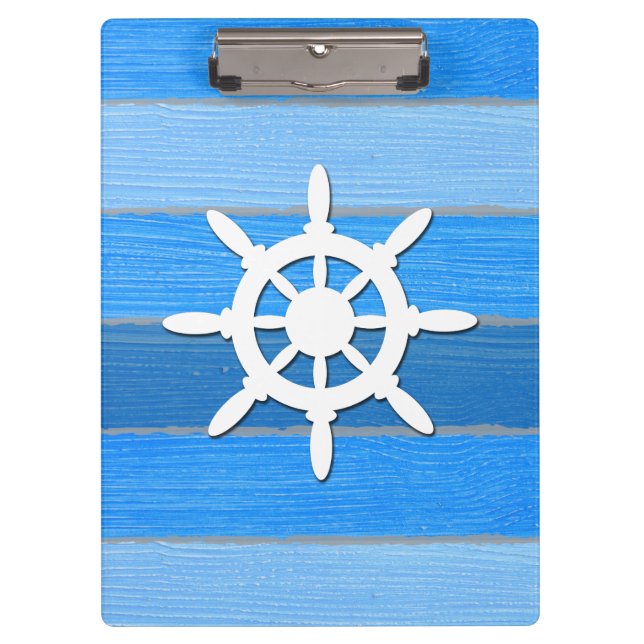 Nautical themed design clipboard (Front)