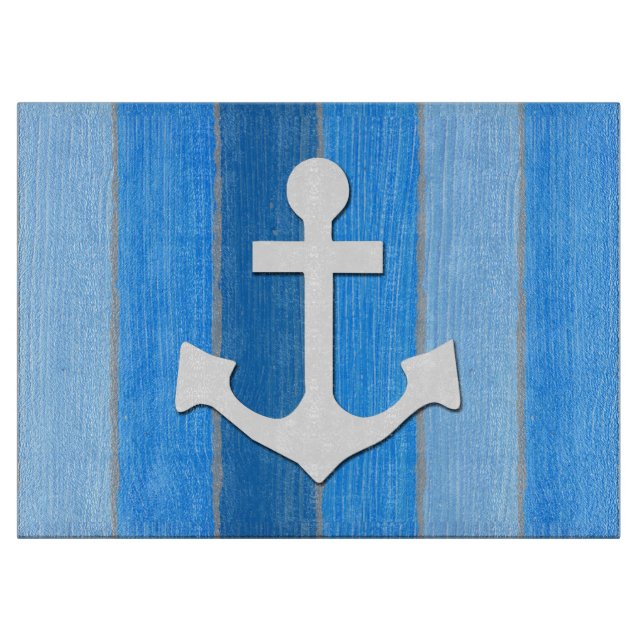 Nautical themed design cutting board (Front)