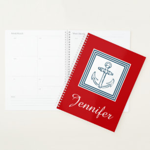 Nautical themed design planner