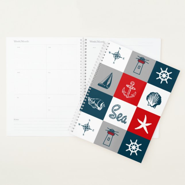 Nautical themed design planner (Display)
