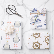 Nautical Themed Sailboat