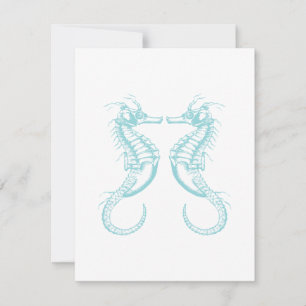 Nautical Vintage Marine Seahorse