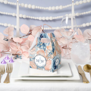 Nautical Wedding Beach Seashell Flowers  Favour Box