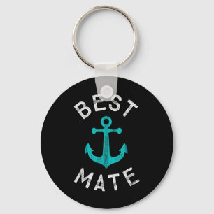 Nautical Wedding Favour Grooms Man & Groomsmen Key Ring