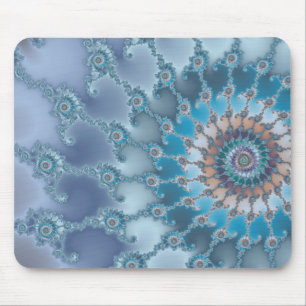 Nautilus - Fractal Art Mouse Pad