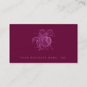 Nautilus (letterpress style) business card