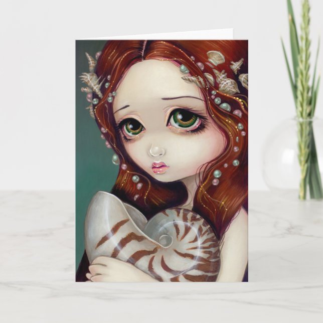 "Nautilus Princess" Greeting Card (Front)
