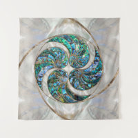 Nautilus Shell - Abalone and Pearl