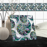 Nautilus Shell Abalone and Pearl Tile<br><div class="desc">Nautilus Shell Abalone and Pearl</div>