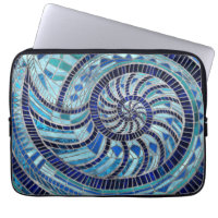 Nautilus Shell mosaic art