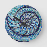 Nautilus Shell mosaic art