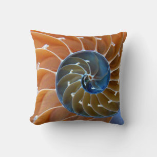 Nautilus Spirals Cushion