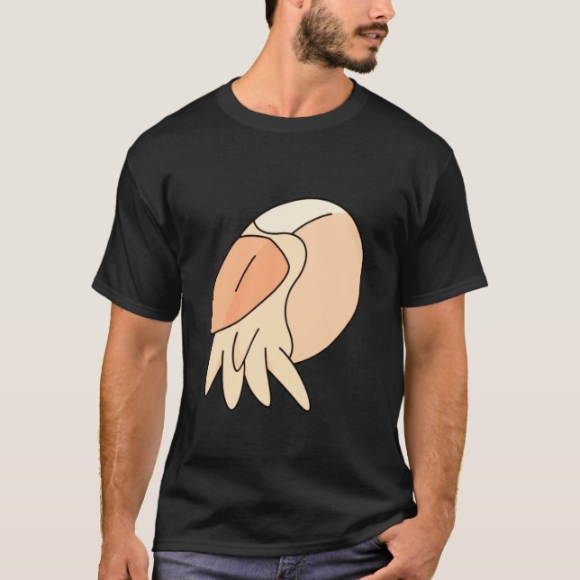 Nautilus Under Water Cephalopod Fun T-Shirt (Front)