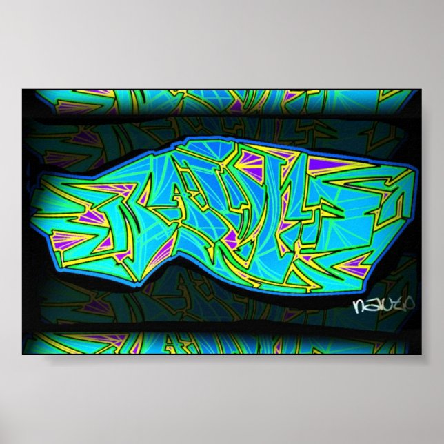 Nauto Graffiti Poster (Front)