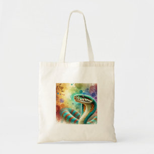 Nauyaca Snake 050824AREF122 - Watercolor Tote Bag