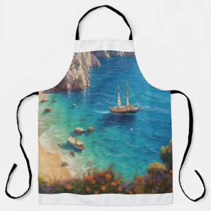 Navagio beach Greece  Apron