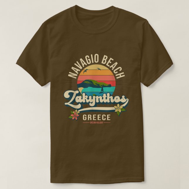 Navagio (Shipwreck) Beach, Zakinthos, Greece Summe T-Shirt (Design Front)