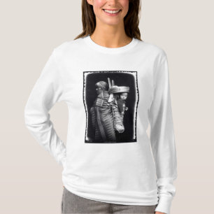 Navaho woman carrying a papoose on her back T-Shirt