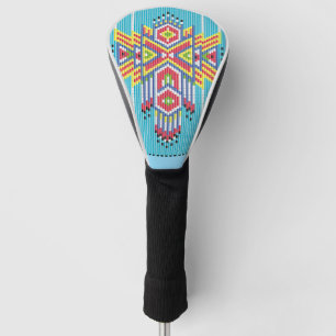 Navajo Bead Pattern Golf Head Cover