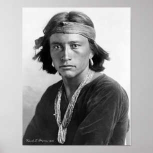 Navajo Boy Poster