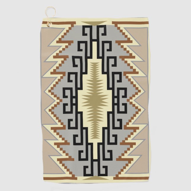 Navajo Design-2 Golf Towel (Front)