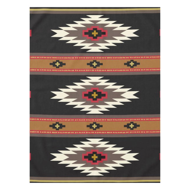 Navajo Design 7 Bandanna Tablecloth (Front)