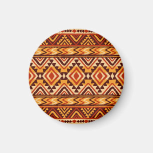Navajo Ethnic Ornament: Vintage Seamless Magnet