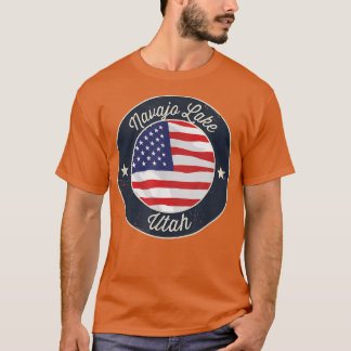 Navajo Lake - Patriotic Utah Souvenir T-Shirt
