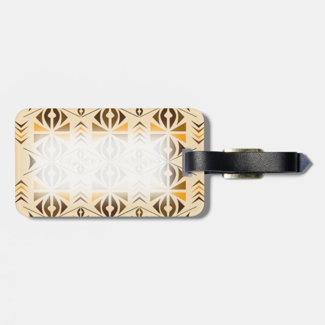 Navajo Luggage Tag (Back Horizontal)