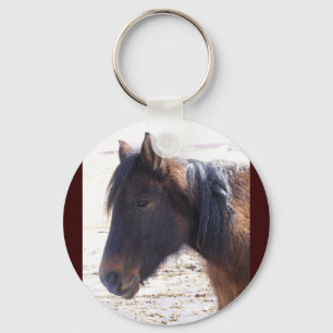 Navajo Mustang Key Chain